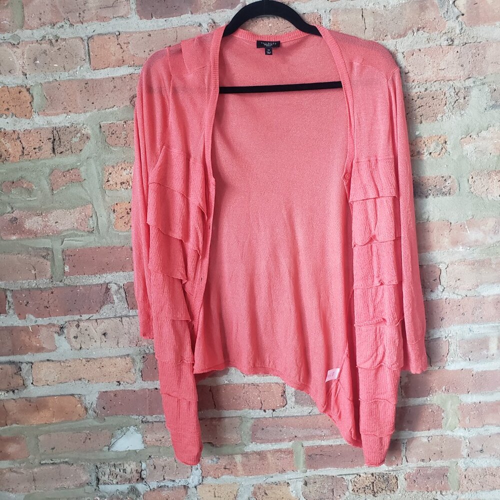 Talbots Ruffle Cardigan - Picture 5 of 5